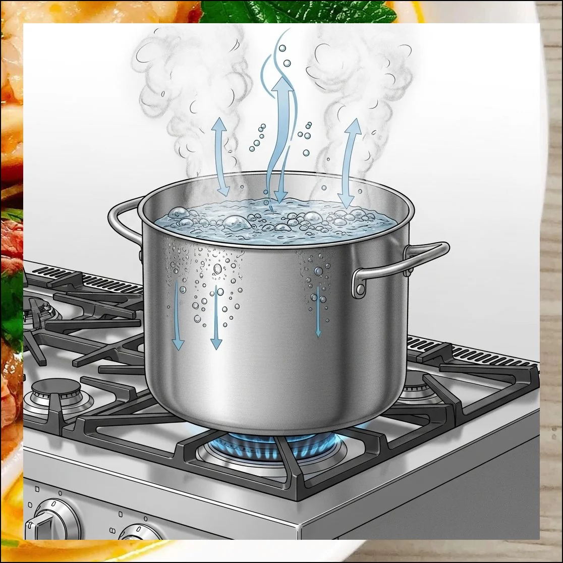 (2) 조리 과정에서 수분 증발