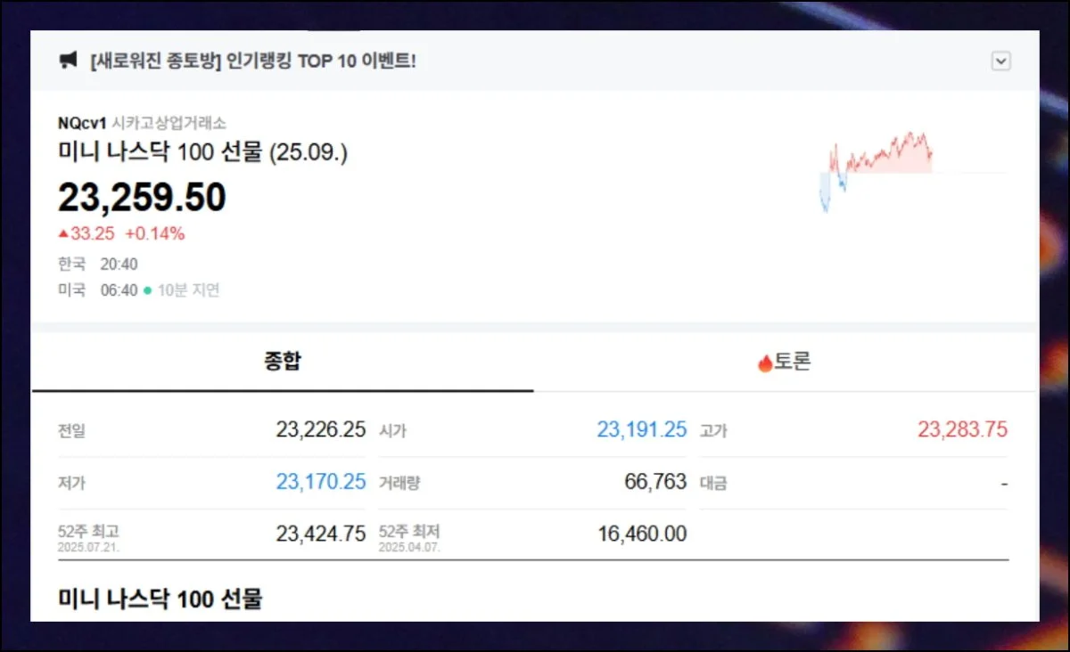 (2) 핵심 지표 총정리