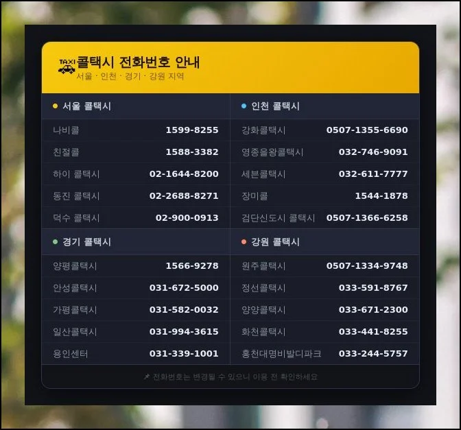 세 단계면 끝나는 예약 | 택시 부르기 과정은 아주 단순합니다.