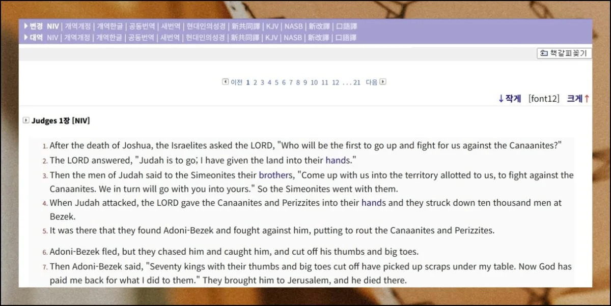 두 언어를 나란히 펼치다 | 이 부분이 가장 쓸모 있는 기능이에요.